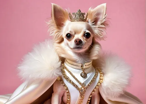 animals play dress-up,long hair chihuahua,chihuahua,haute couture,chinese imperial dog,king charles spaniel,dog angel,indian spitz,princess sofia,chinese crested dog,corgi-chihuahua,brazilian monarchy,pharaoh,monarchy,dog photography,royalty,anthropomorphized animals,pomeranian,regal,pharaoh hound,Photography,Fashion Photography,Fashion Photography 04