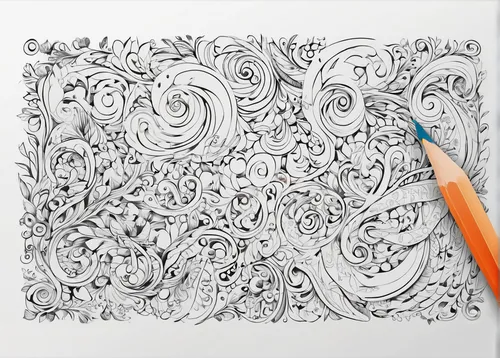 paisley pattern,coral swirl,orange floral paper,swirls,coloring page,vector spiral notebook,mandala drawing,mandala loops,whirlpool pattern,tangle,mandala flower drawing,coloring pages,pencil art,floral border paper,zentangle,floral pattern paper,flower line art,pencil lines,open spiral notebook,mandala art,Illustration,Black and White,Black and White 05