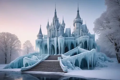 ice castle,fairytale castle,fairy tale castle,cinderella's castle,fairytale,ice landscape,disney castle,fantasy picture,frozen,frozen ice,cinderella castle,sleeping beauty castle,fairy tale,refrozen,snow house,frostily,hoarfrost,a fairy tale,winterland,frostiness,Photography,Documentary Photography,Documentary Photography 04