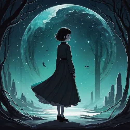 lapis,fukawa,chihiro,schierholtz,monowai,schierstein,schierke,melancholia,digital illustration,llorona,fantasia,orona,the girl next to the tree,beautiful wallpaper,coraline,sci fiction illustration,girl with tree,kunitachi,hollow way,the woods