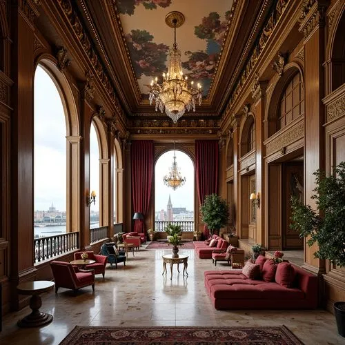 royal interior,ritzau,foyer,lobby,venice italy gritti palace,villa cortine palace,grand hotel europe,enfilade,hôtel des invalides,salone,europe palace,hotel de cluny,musée d'orsay,casa fuster hotel,ducale,chateau margaux,residenz,crown palace,rudolfinum,villa farnesina