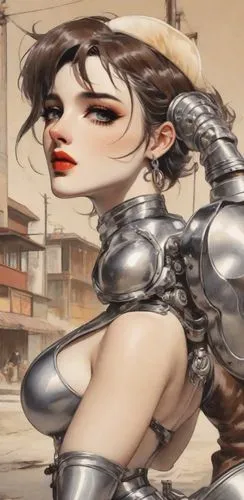 female warrior,breastplates,bellona,diaochan,silverheels,widowmaker