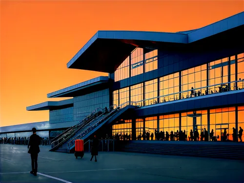 grandstand,california raceway,silverstone,arlington park,sport venue,greyhound racing,racecourse,racetrack,harness racing,glass facade,adler arena,convention center,airport terminal,soccer-specific stadium,modern building,concert venue,vln,yas marina circuit,glass facades,mclaren automotive,Illustration,Japanese style,Japanese Style 08