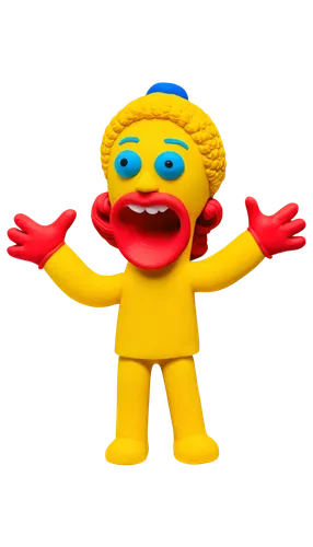 baldi,mpaulson,csupo,otfried,homerf,golb,sunndi,bart,bert,sulei,him,golcuk,3d figure,naul,meego,bob,puppet,sponge,chica,fundora,Unique,3D,Clay