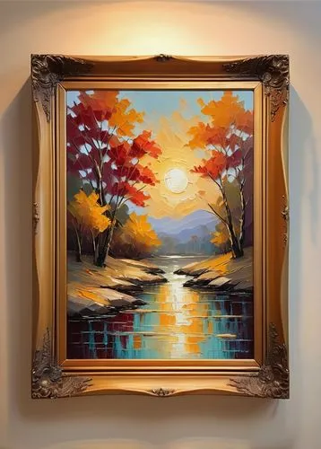 fall picture frame,autumn frame,round autumn frame,autumn landscape,fall landscape,framed paper,copper frame,autumn decoration,wood frame,leaves frame,autumn decor,glitter fall frame,beautiful frame,wooden frame,oil painting on canvas,seasonal autumn decoration,oil painting,autumn background,decorative frame,painting technique,Conceptual Art,Fantasy,Fantasy 08