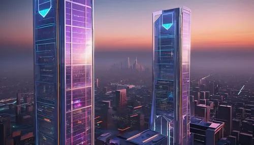 skyscrapers,urban towers,cybercity,ctbuh,skyscraper,guangzhou,metropolis,international towers,monoliths,futuristic architecture,the skyscraper,towers,supertall,futuristic landscape,shanghai,megacorporations,skylstad,cyberport,electric tower,sky space concept,Conceptual Art,Daily,Daily 35