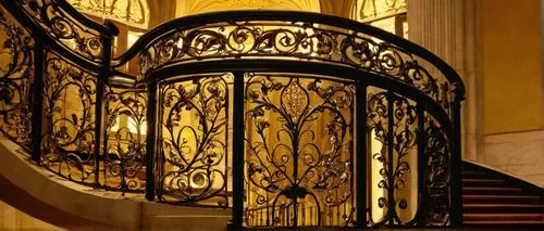 escalera,wrought iron,escaleras,staircase,outside staircase,art nouveau frame,balustrade,art nouveau frames,ironwork,railings,foyer,staircases,stairway,ornamental dividers,enfilade,baluster,entranceway,balusters,stairwell,balustrades,Art,Classical Oil Painting,Classical Oil Painting 19