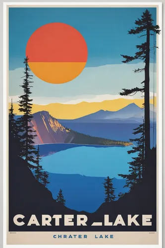 crater lake,travel poster,travel trailer poster,mountain lake will be,laacher lake,snake river lakes,two jack lake,vermilion lakes,tahoe,lake tahoe,high mountain lake,mountain lake,nationalpark,lake mcdonald,mountainlake,cable programming in the northwest part,winter lake,lakes,enamel sign,lassen volcanic national park,Art,Artistic Painting,Artistic Painting 43