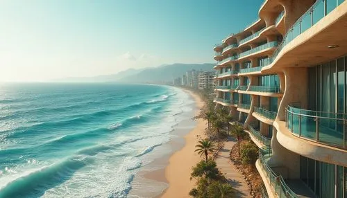 oceanfront,hotel barcelona city and coast,brazilian beach,beachfront,jumeirah,seaside view,oceanview,jumeirah beach hotel,shorefront,riviera,seaside resort,ocean view,umhlanga,interlace,dream beach,cliffs ocean,fresnaye,calpe,ipanema,amanresorts,Photography,General,Realistic