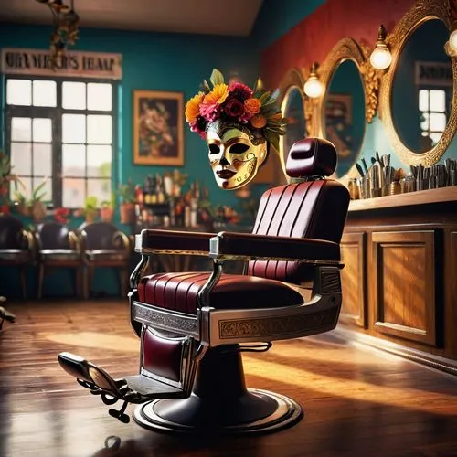 barber chair,barber shop,barbershop,beauty salon,barber,hairdresser,cosmetics counter,hairdressing,hairdressers,salon,the long-hair cutter,crown render,hairstylist,hair dresser,new concept arms chair,hairstyler,cosmetics,beauty room,antique furniture,vintage makeup,Photography,Artistic Photography,Artistic Photography 08