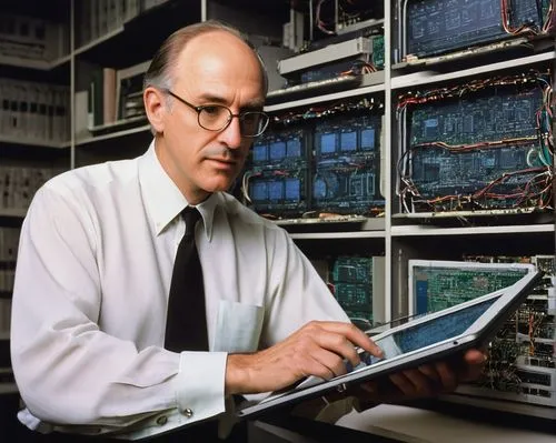 stroustrup,man with a computer,oscilloscopes,microprocessors,supercomputing,vhdl,knuth,microcomputers,petaflops,computerologist,crockford,electrophysiologist,optiplex,microcomputer,oscilloscope,thalheimer,visicalc,datacenter,tektronix,edsac,Illustration,Black and White,Black and White 23