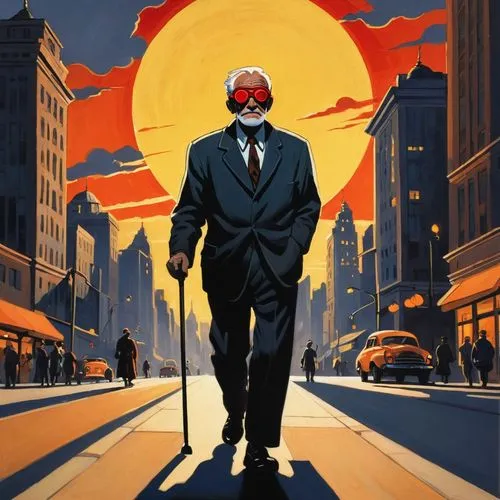 salaryman,spy,lenderman,daredevil,azzarello,vanterpool,masked man,vigilante,spy visual,walking man,jasinski,superspy,blindman,eradicator,guangcheng,red sun,targetman,tinieblas,alchemax,bulworth,Illustration,American Style,American Style 09