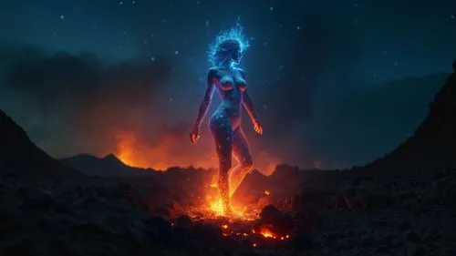 ifrit,lava,firedancer,fire dancer,firefall,elemental