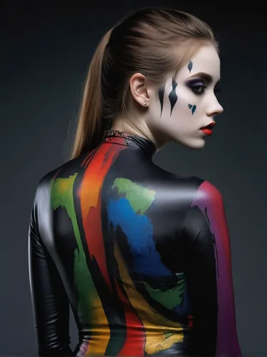 bodypainting,body painting,bodypaint,harlequin,neon body painting,body art,face paint,neon makeup,airbrushed,black paint stripe,painter,artist color,art model,multi coloured,fashion design,face painting,multi-color,stylograph,punk design,painter doll,Photography,Documentary Photography,Documentary Photography 21