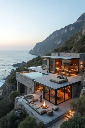 dunes house,beach house,amanresorts,house by the water,oceanfront,clifftop