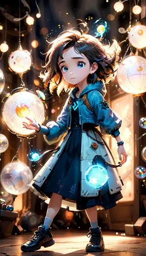 alice,child fairy,fantasia,fairy tale character,little girl fairy,3d fantasy,little girl twirling,summoner,magical,cg artwork,visual effect lighting,conductor,rosa ' the fairy,clockmaker,rosa 'the fairy,lux,bokeh effect,navi,little girl in wind,matsuno,Anime,Anime,Cartoon