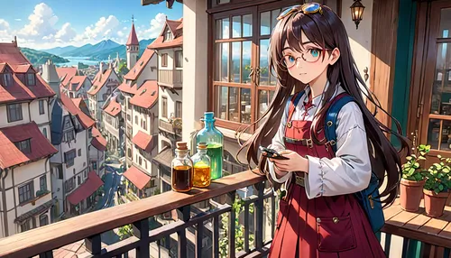 bavarian,euphonium,pub,erika,drinking coffee,oktoberfest background,on the roof,freiburg,violet evergarden,bremen,bavarian swabia,café,oktoberfest,bavaria,apéritif,honmei choco,bern,munich,cafe,oktoberfest celebrations,Anime,Anime,General