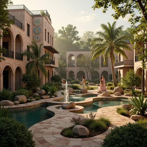 dorne,courtyards,courtyard,hacienda,riad,theed,landscaped,3d rendering,oasis,resort,royal palms,palm garden,amanresorts,wintergarden,luxury property,marrakesh,florida home,streamwood,inside courtyard,luxury home