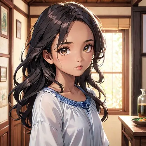 mizuhara,marnie,hanussen,nelisse,cosette,evangeline,rinko,hoshihananomia,qianwen,miliana,yumei,country dress,amiina,girl in the kitchen,andersen,kuchel,aemilia,young girl,kotoko,ayako,Anime,Anime,General