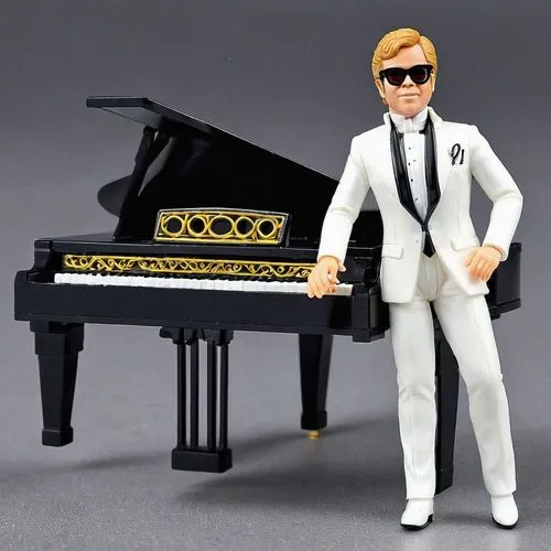 elton,piano player,liberace,manilow,kuryakin,heino,Unique,3D,Garage Kits