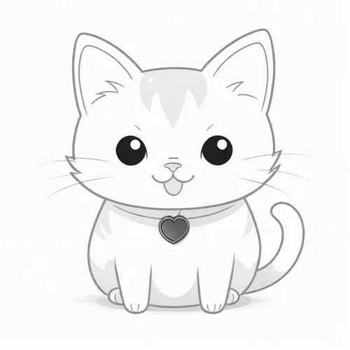 cat vector,cat line art,cartoon cat,drawing cat,suara,korin,Design Sketch,Design Sketch,Detailed Outline