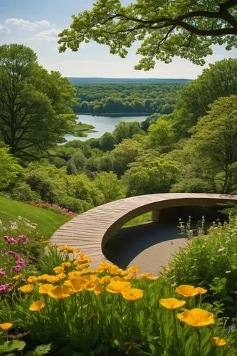 glimmerglass,landscaped,landscape design sydney,armonk,linacre,candlewood,landscape designers sydney,keuka,bluemont,beautiful landscape,kinderhook,barkhamsted,meadowood,cornell,japanese garden,scenic bridge,tree top path,amanresorts,green landscape,japan garden,Illustration,Retro,Retro 19