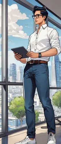 salaryman,shadman,kawata,dojima,office worker,holding ipad,salarymen,modern office,hirotaka,hideo,aoyama,kamurocho,iwa,lorge,harima,sales man,toshihiko,fukumoto,shinra,sightseeing,Illustration,Black and White,Black and White 05