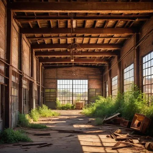 abandoned factory,industrial hall,empty factory,industrial landscape,industrial ruin,freight depot,warehouses,railyards,brickyards,warehouse,brownfield,brownfields,old factory,abandoned places,brickworks,humberstone,steelyard,deindustrialization,factory hall,lost place,Illustration,Retro,Retro 10