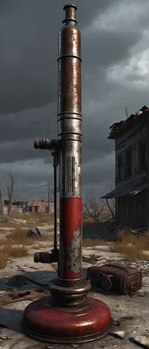 fallout4,fallout,fresh fallout,sledgehammer,wasteland,pripyat,poison bottle,tower pistol,gas bottle,syringe house,water hydrant,fallout shelter,canister,fire hydrant,desolate,electric megaphone,atomic age,post apocalyptic,tin stove,gumball machine,Art,Artistic Painting,Artistic Painting 05