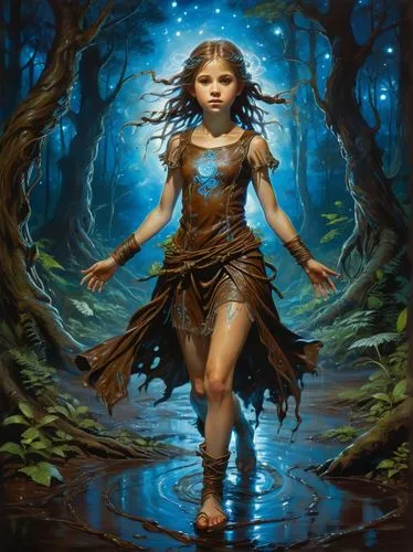 faerie,fairie,fantasy picture,faery,mystical portrait of a girl,fantasy art,Illustration,Realistic Fantasy,Realistic Fantasy 03