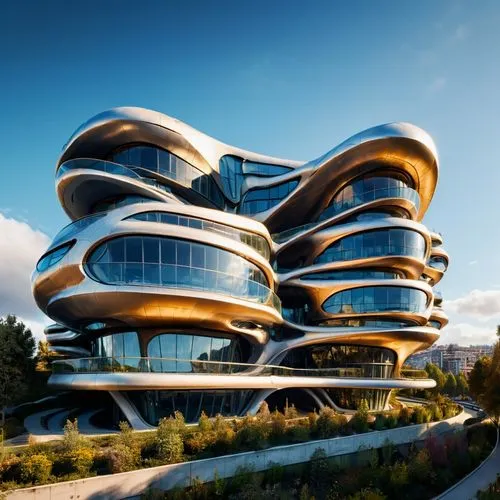 futuristic architecture,futuristic art museum,morphosis,modern architecture,safdie,gehry,arcology,penthouses,escala,hotel barcelona city and coast,hotel w barcelona,bjarke,vinoly,ordos,snohetta,futuristic landscape,arhitecture,beautiful buildings,tilbian,interlace,Photography,General,Sci-Fi