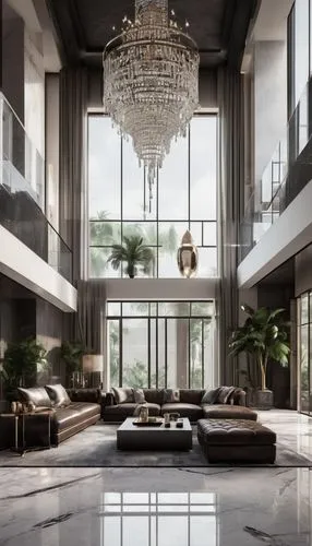 luxury home interior,hotel lobby,lobby,chandelier,luxe,interior modern design,penthouses,baccarat,chandeliered,modern decor,intercontinental,opulently,opulent,luxury property,opulence,chandeliers,cochere,poshest,interior design,luxury home,Conceptual Art,Fantasy,Fantasy 33