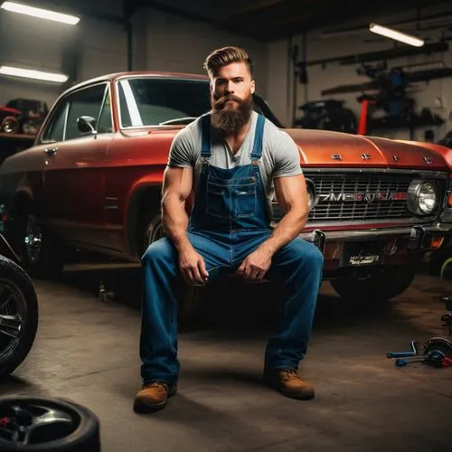 mechanic,car mechanic,muscle icon,yenko,tire service,muscle,hemsworth,auto repair shop,engineman,muscular build,felter,auto repair,wrenching,chevy,autoworker,car model,garage,teutul,craftsman,gauge,Photography,General,Fantasy