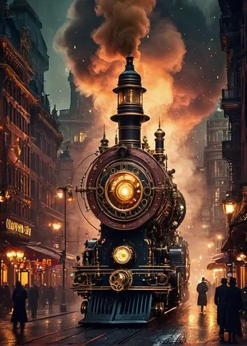 steam engine,steam train,ghost locomotive,steampunk,steam locomotive,steam locomotives,steam icon,the train,steam special train,locomotive,train engine,steam power,train,hogwarts express,steam logo,old train,wooden train,steam,ghost train,full steam,Conceptual Art,Sci-Fi,Sci-Fi 30