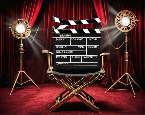 clapboard,clapperboard,film industry,clapper board,movie production,movie reel,movie camera,digital cinema,film production,cinema seat,film producer,movie palace,filming equipment,film studio,roll films,play escape game live and win,video film,filmstrip,film roles,movie making,Illustration,Realistic Fantasy,Realistic Fantasy 40