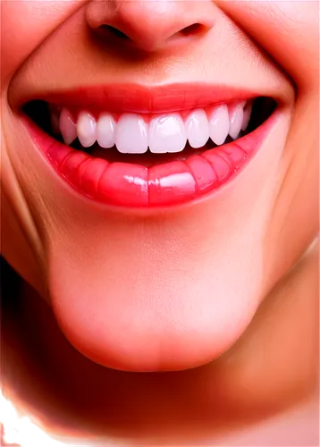 White teeth, smiling, front row, straight, shiny, healthy gums, slight gap, morning dew, soft natural light, close-up, macro photography, shallow depth of field, warm color tone.,laser teeth whitening