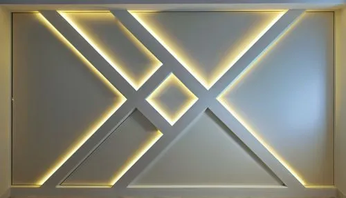 Gypsum decoration in the ceiling of a room with hidden LED lighting
Put the lighting in place of the yellow color,some light is on behind an intricate wall,vxi,xfx,fanlight,wall light,metallic door,xs