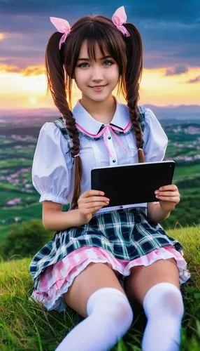 holding ipad,laptop,ako,girl at the computer,ipad,kawaii,anime girl,e-reader,lenovo,gpu,e-book,girl studying,kawaii girl,torekba,japanese kawaii,nico,children's background,japanese idol,ganmodoki,mobile tablet,Conceptual Art,Daily,Daily 11