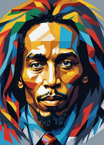 rastaman,wpap,bob marley,vector illustration,vector graphic,irie,vector art,reggae,rasta flag,adobe illustrator,african man,emancipation,vector image,global oneness,bob,vector graphics,dreadlocks,phone icon,african businessman,world digital painting,Illustration,Vector,Vector 07