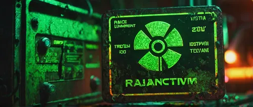 radiation,radioactive,radioactive leak,hazardous,patrol,radioactivity,green wallpaper,retro background,uranium,capacitor,biohazard symbol,contamination,4k wallpaper,the fan's background,fresh fallout,refinery,chernobyl,green light,transmitter,katowice,Conceptual Art,Sci-Fi,Sci-Fi 27