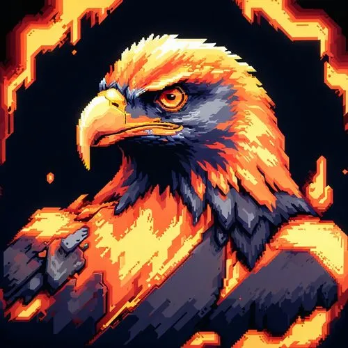 eagle illustration,firehawks,firehawk,eagle drawing,eagle,eagle head,sea head eagle,griffon,golden eagle,hawks,bald eagle,uniphoenix,imperial eagle,eagle eastern,balrog,eagle vector,african eagle,agle,fire birds,sea eagle,Unique,Pixel,Pixel 01