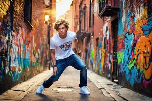 tricking,graffiti,alleyway,parkour,skipping,boy model,melbourne,skater,kung fu,alley,aussie,photo session in torn clothes,brick wall background,karate kid,hip-hop dance,fetus,australian,ninja,jumping,skinny jeans,Illustration,Realistic Fantasy,Realistic Fantasy 37