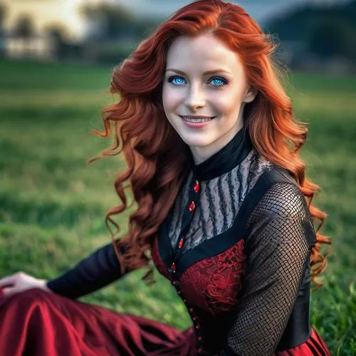 celtic woman,redhair,red head,red hair,redhead doll,redhead,Photography,General,Realistic