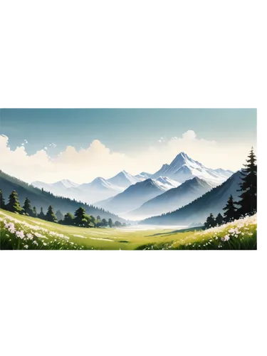 landscape background,alpine landscape,salt meadow landscape,meadow landscape,mountain landscape,mountain scene,alpine meadow,panoramic landscape,small landscape,mountainous landscape,mountain meadow,world digital painting,background vector,alpine pastures,paisaje,nature background,springtime background,mountain pasture,high landscape,watercolor background,Conceptual Art,Fantasy,Fantasy 10