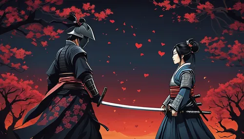 samurai,samurai fighter,swordsmen,sword fighting,yi sun sin,mulan,samurai sword,katana,swords,beautiful girls with katana,kenjutsu,way of the roses,swordsman,sōjutsu,geisha,japanese art,assassins,hijiki,game illustration,taiwanese opera,Illustration,Abstract Fantasy,Abstract Fantasy 02