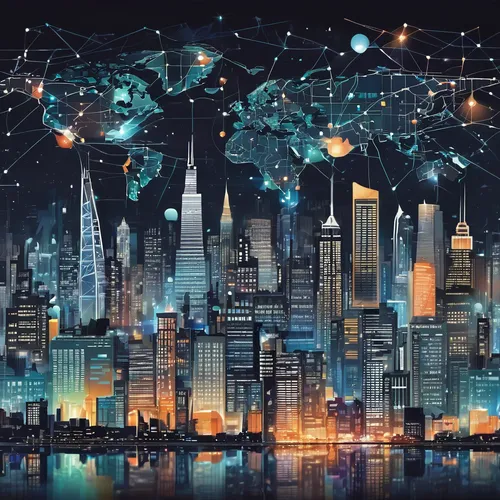 connected world,blockchain management,smart city,cities,city cities,city at night,financial world,connectcompetition,city skyline,metropolises,connectivity,cityscape,blockchain,decentralized,spider network,metropolis,digital nomads,connect competition,connectedness,digital background,Unique,Design,Infographics