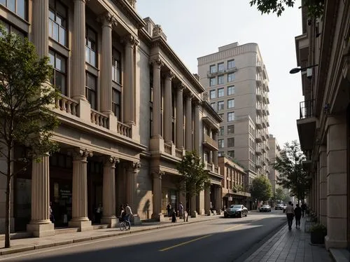 maisonneuve,renderings,nscad,3d rendering,streetscape,ashrafieh,haussman,achrafieh,render,blythswood,cheapside,redevelopment,streetscapes,horinouchi,yorkville,redevelop,the block of the street,waterstreet,broadstreet,liveability