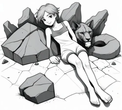 sinnoh,soulsilver,hoenn,stevenstone,grayscale,wolf couple