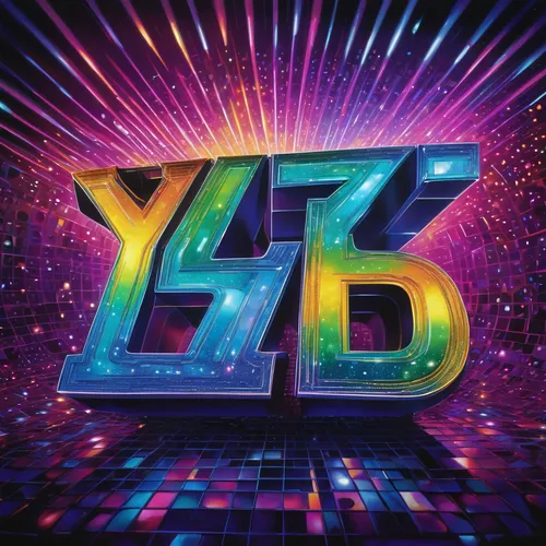 Craft a Y2K font that reflects the disco-inspired, glitzy atmosphere of Y2K clubbing scenes.,25 years,t2,m82,6d,k3,k7,f8,c20b,ffp2,3d,cd cover,b3d,1982,v838 mon,5t,g5,yfgp,f9,80s,1986,Illustration,Rea