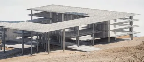 dunes house,cubic house,frame house,archidaily,stilt house,eco-construction,cube stilt houses,metal cladding,concrete construction,timber house,model house,3d rendering,concrete plant,steel construction,school design,multi-story structure,prefabricated buildings,outdoor structure,exposed concrete,clay house,Architecture,General,Modern,Organic Modernism 1